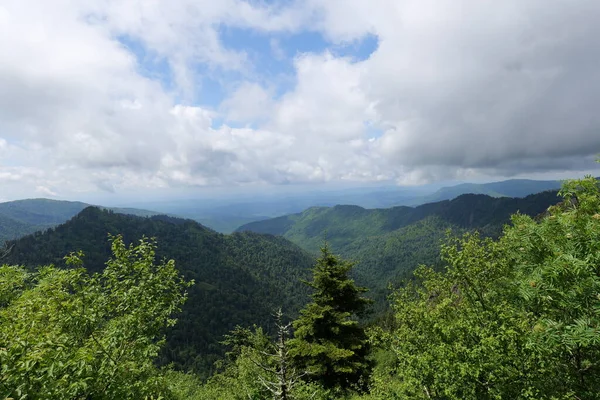 Una Gita Alle Smoky Mountains Vari Parchi Intorno Tennessee Carolina — Foto Stock