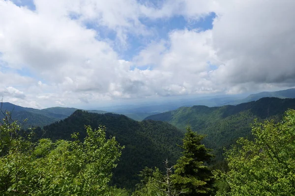 스모키 산맥과 테네시 노스캐롤라이나 사우스캐롤라이나 주변의 다양한 공원으로의 — 스톡 사진