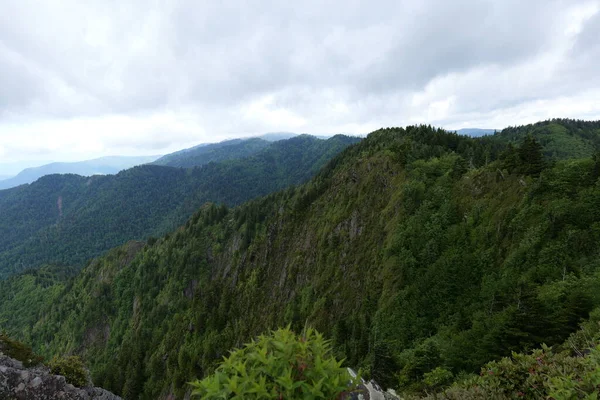 Trip Smoky Mountains Various Parks Tennessee North Carolina South Carolina — Stock Photo, Image