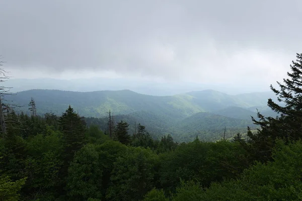 Una Gita Alle Smoky Mountains Vari Parchi Intorno Tennessee Carolina — Foto Stock
