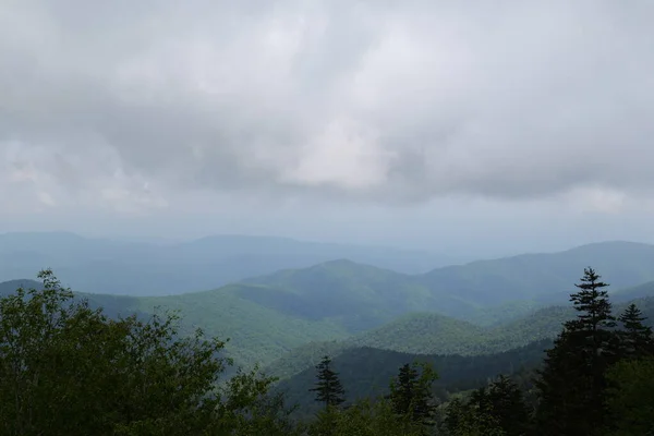 Uma Viagem Montanhas Smoky Vários Parques Redor Tennessee Carolina Norte — Fotografia de Stock