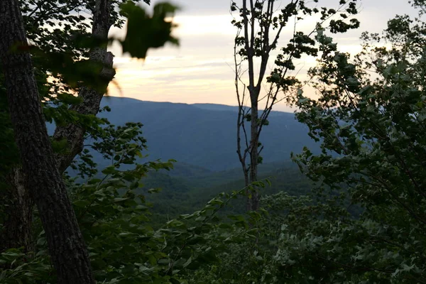 Von Einer Reise Die Smoky Mountains Und Verschiedene Parks Rund — Stockfoto