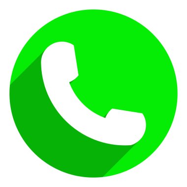 Beyaz Arkaplan Vektör İllüstrasyonunda İzole Edilmiş Moda Telefon Simgesi Düz Biçim Web ve Mobil Uygulama için Tasarım Elemanı