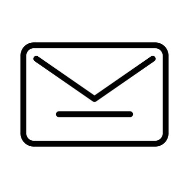 Güncel E- posta Simgesi Vektörü, İleti Simgesi, Posta Simgesi, Gelen İşareti, İleti Sembolü, Zarf Siyah ve Beyaz, İleti Gönderen Vektör Resimleri