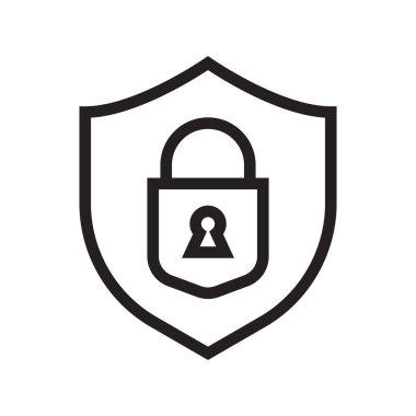 Güvenlik Simgesi, Koruma İşareti, Asma Kilit Simgesi, Gizlilik, Güvenlik Simgesi, Kalkan Koruyucu Vektörü, Koruma Tasarım Elemanları, Kilit Güvenlik Sembolü, Mobil Uygulamalar ve Web Resimleri İçin Erişim Engelli Tasarım