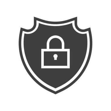 Security Icon, Protection Sign, Padlock Icon, Privacy, Safety Icon, Shield Protect Vector, Guard Design Elements, Lock Security Symbol, Access Denied Design For Mobile Apps And Website Illustration clipart