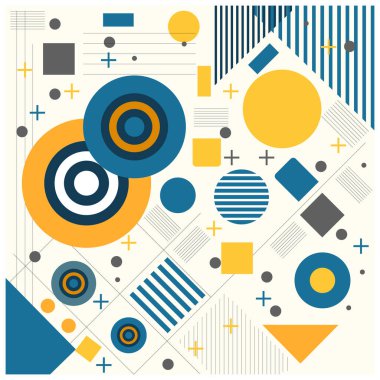 Geometrik desenli soyut arkaplan