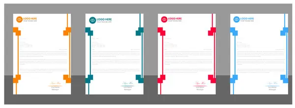 Akıllı Yaratıcı antet tasarımı modern ve temiz kartvizit şablonu