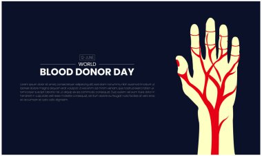 Kan damlasıyla Dünya Kan Bağışı Günü geçmişi. 14 Haziran.