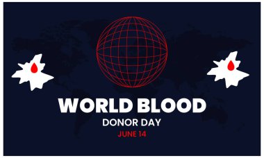 Kan damlasıyla Dünya Kan Bağışı Günü geçmişi. 14 Haziran.