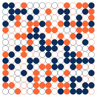 İskandinav soyut renk veya dikdörtgenlerin İsviçre geometri baskıları ile Geometrik şablon vektör arkaplan, 