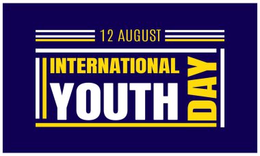 Uluslararası Gençlik Günü Kutlama Tasarımı Ayartması