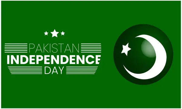 stock vector Pakistan Independence day is observed every year on August 14,