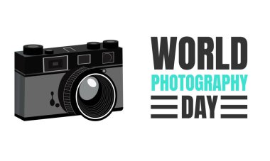 dünya fotoğraf günü, poster ve afiş tasarımı dünya fotoğraf günü için