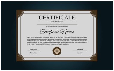 Üniversite ve okul için sertifika tasarımı ayartıcısı