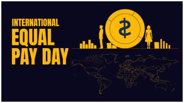 International Equal Pay Day design clipart