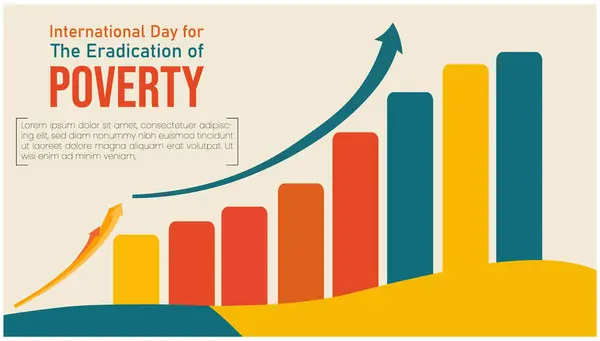 stock vector International Day for the Eradication of Poverty