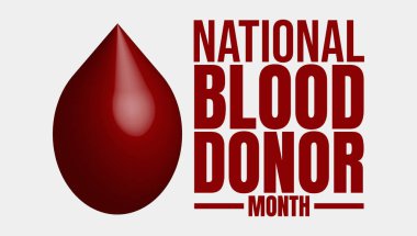 Ulusal kan bağışı ay tasarımı şeytana uyma