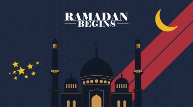 Ramadan Begins: Welcoming the Holy Month of Spiritual Renewal clipart