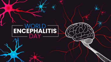 World Encephalitis Day Awareness Banner clipart