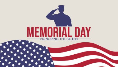 Amerikan Kahramanlarını Onurlandırmak İçin Anma Günü Tasarımı