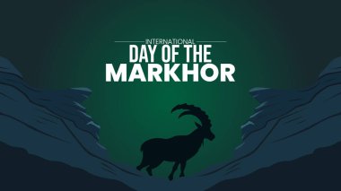 Uluslararası Markhor Farkındalık Günü Posteri