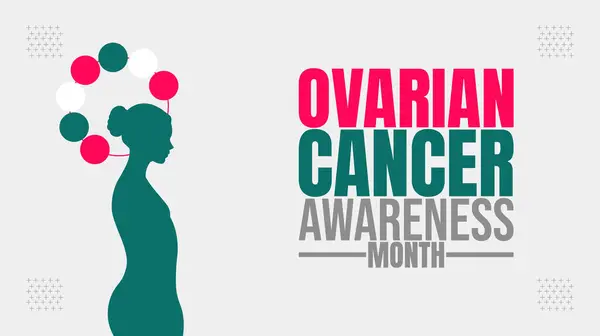 Yumurtalık Kanseri Farkındalığı Ay tasarımı benzersiz bir tarz