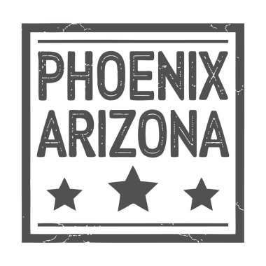 Phoenix Arizona Yıldızları Pul Vektörü