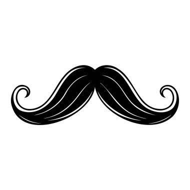 Bıyık Vektörü İllüstrasyonu, Klasik Biçim