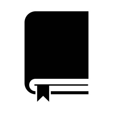 kitap simgesi beyaz arkaplanda izole edildi