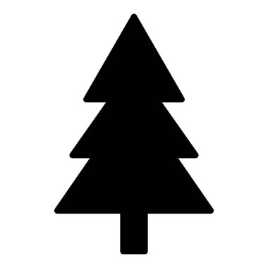 Orman ikonu. Ekoloji ve doğa çevre ikonu