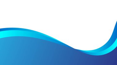 Soyut mavi dalga çizgileri iş geçmişi. İniş sayfası, kitap kapakları, broşürler, el ilanları, dergiler, markalar, afişler, başlıklar, sunumlar ve duvar kağıtları için kullan