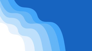 Mavi kağıt kesiği arka plan tasarımı. Mavi kağıt kesiği şekilli soyut arkaplan.