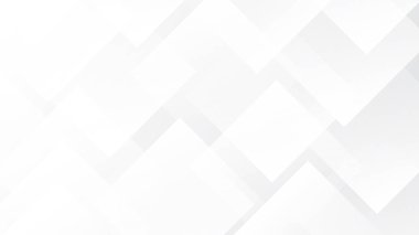 Soyut teknoloji beyaz ve gri arka plan. Beyaz geometrik doku