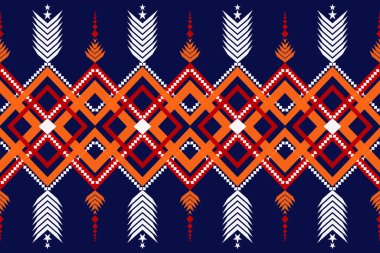 etnik seamless modeli. vektör çizim