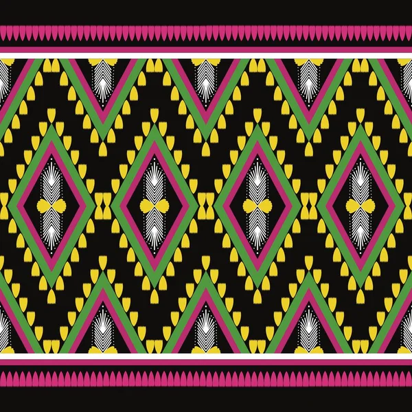 Ethnische Stammesmuster Geometrisches Ornament Vektorillustration — Stockfoto