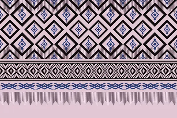 Etnia Tribal Design Padrão Étnico Para Tecido Papel Embrulho Têxtil — Fotografia de Stock