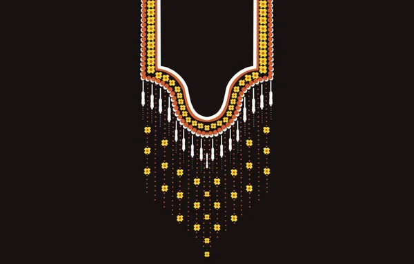 Oro Collar Diamantes Rojos Con Perlas — Foto de Stock