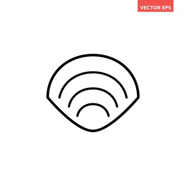 kablosuz simge tasarımı illüstrasyonu