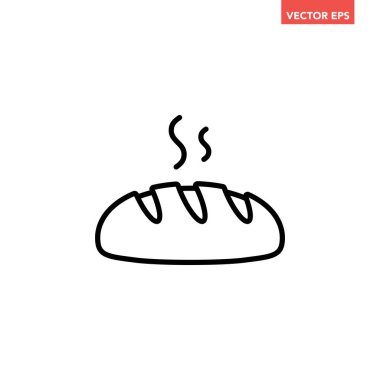 vektör el çizilmiş ekmek karalaması