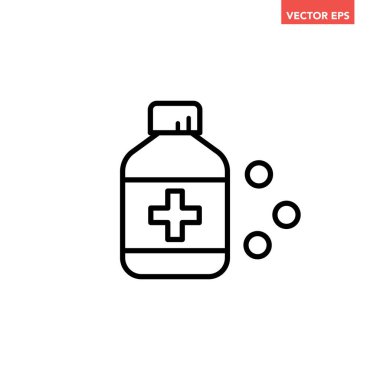 tıbbi simge tasarımı illüstrasyon şablonu