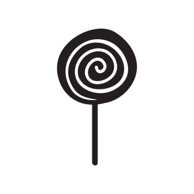 tatlı şeker ikonu vektör tasarımı