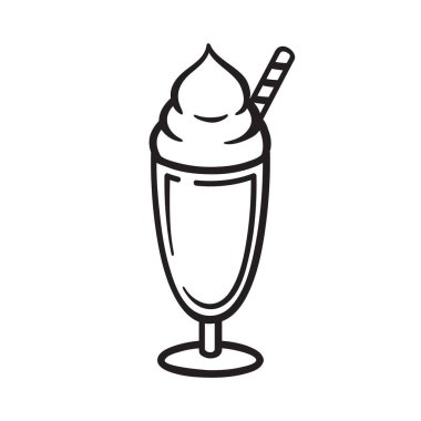 Kokteyl simgesi, satır biçimi tasarımı