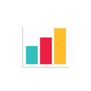 Grafiklerin 3d görüntülenmesi iş vektörü illüstrasyonuName