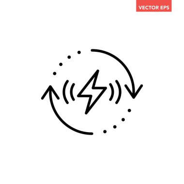 Beyaz arkaplanda izole edilmiş ok vektörü simgesi