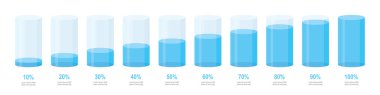 vektör grafik, diyagram, grafik, bilgi, tasarım elementleri kümesi