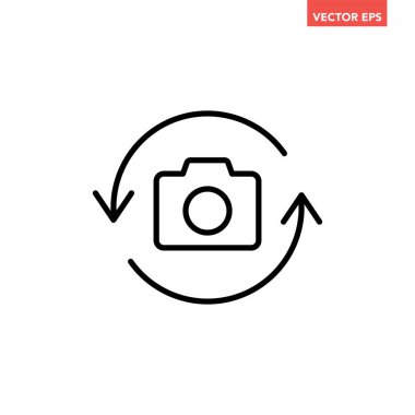 Kamera Simgesi Tasarım Şablonu