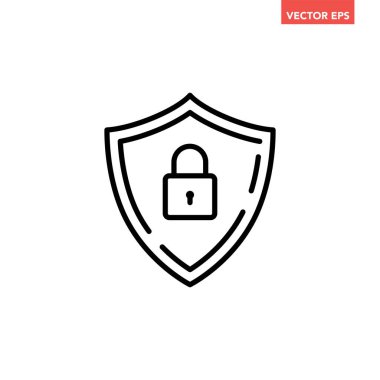 Kilit simgesi tasarımı. vektör illüstrasyonu