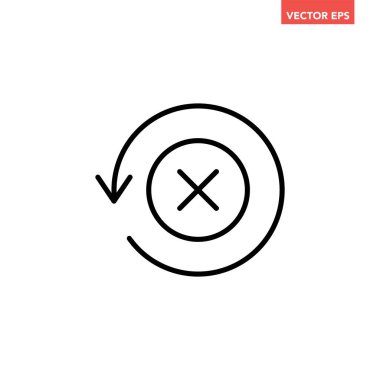 ok işareti simgesi, vektör çizimi