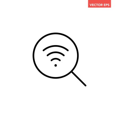 wifi simgesi vektör illüstrasyonu